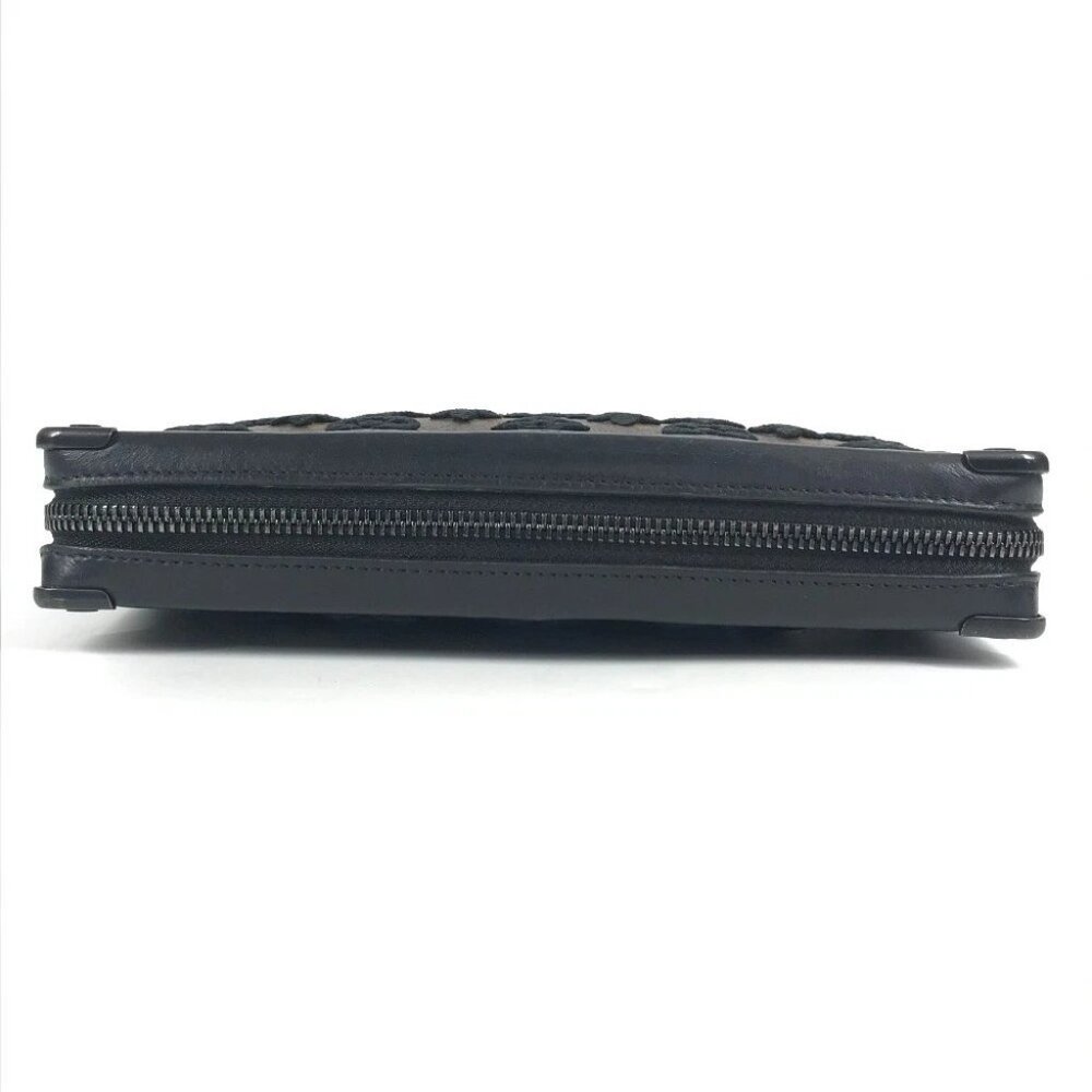 LOUIS VUITTON M45061 Monogram-Tuftage Soft Trunk-Clutch Bag Pouch with Strap - Picture 8 of 16